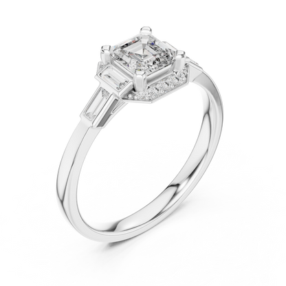 Timeless Gold Engagement Ring