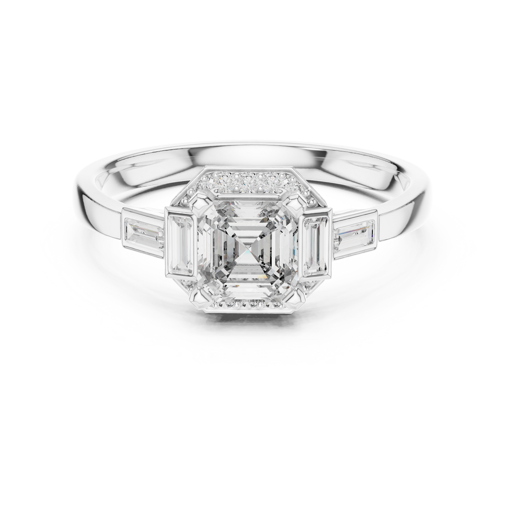 Timeless Gold Engagement Ring