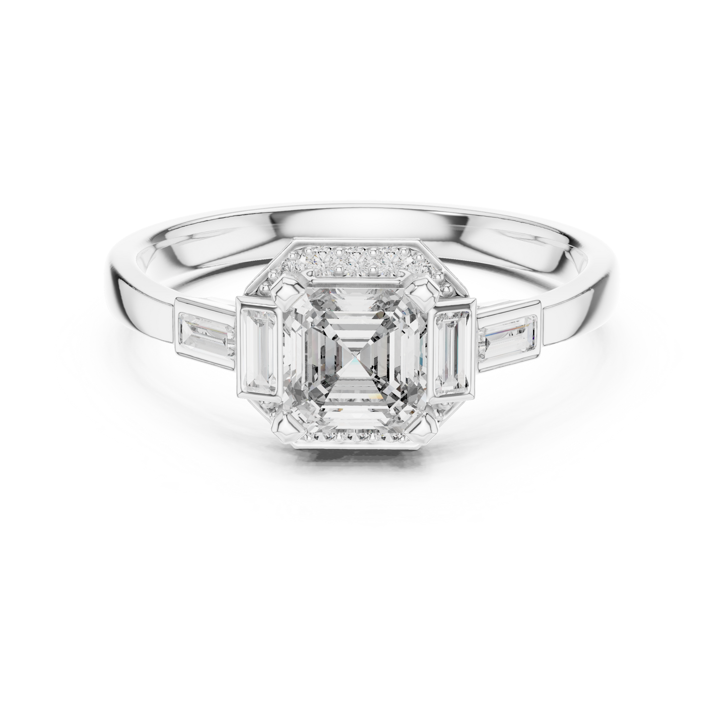 Timeless Gold Engagement Ring