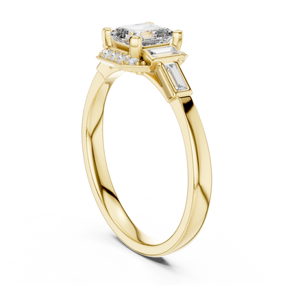 Timeless Gold Engagement Ring