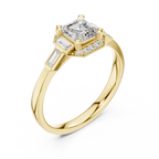 Timeless Gold Engagement Ring