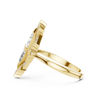 Designer Art Deco Engagement Ring
