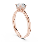 Timeless Round Cut Engagement Ring