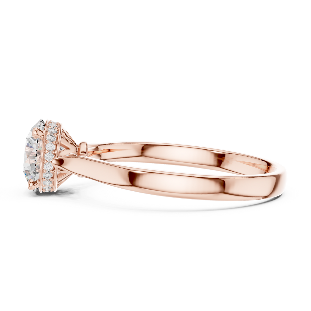 Timeless Round Cut Engagement Ring