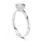 Timeless Round Cut Engagement Ring