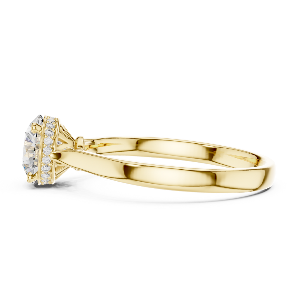 Timeless Round Cut Engagement Ring