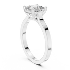 Princess Cut Solitaire Diamond Ring