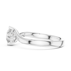Graceful Twist Gold Solitaire