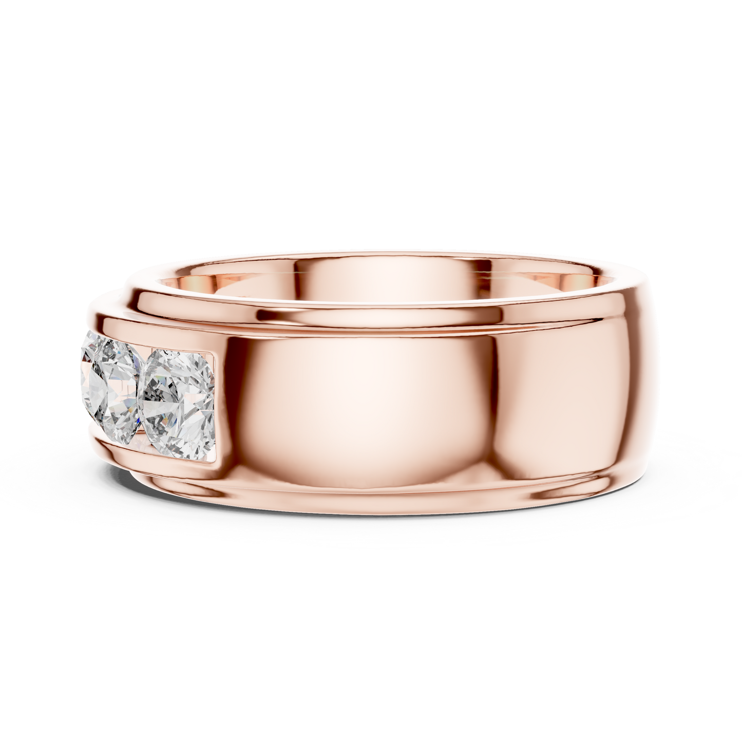 A Bold Five-Stone Diamond Band