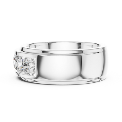 A Bold Five-Stone Diamond Band