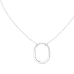 Premium Rose Gold Diamond Link Necklace