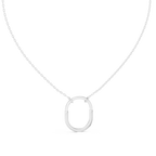 Premium Rose Gold Diamond Link Necklace