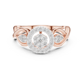 Graceful Bloom Circle Ring