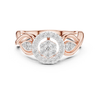 Graceful Bloom Circle Ring