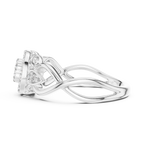Graceful Bloom Circle Ring