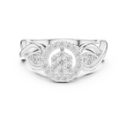 Graceful Bloom Circle Ring