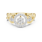Graceful Bloom Circle Ring
