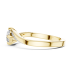 Timeless Round Diamond Accent Gold Ring