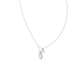 Luxury Rose Gold Protection Evil Eye Pendant Necklace
