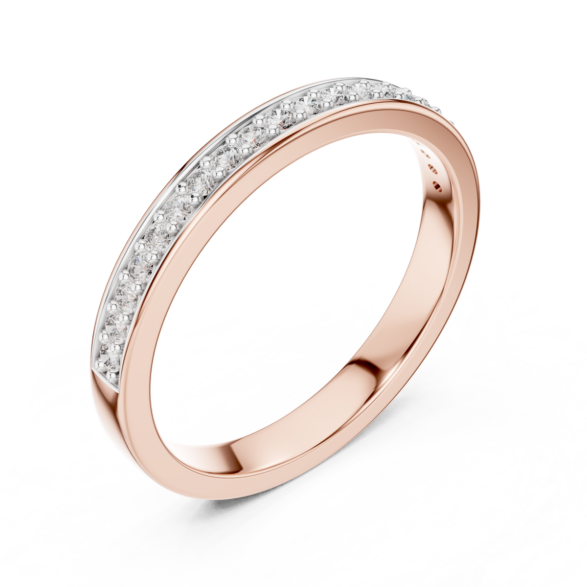 Timeless Sparkle Wedding Band