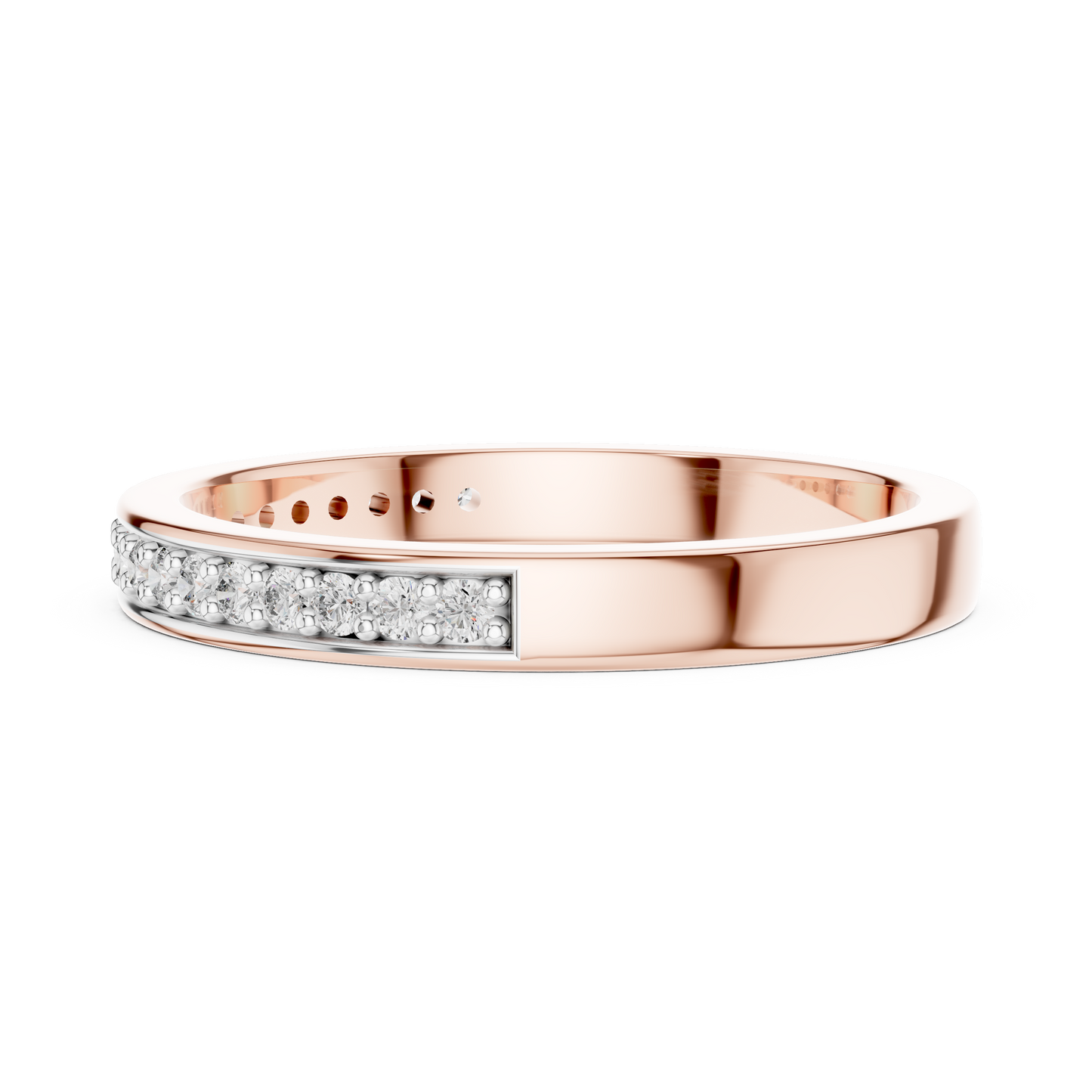 Timeless Sparkle Wedding Band