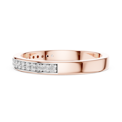 Timeless Sparkle Wedding Band