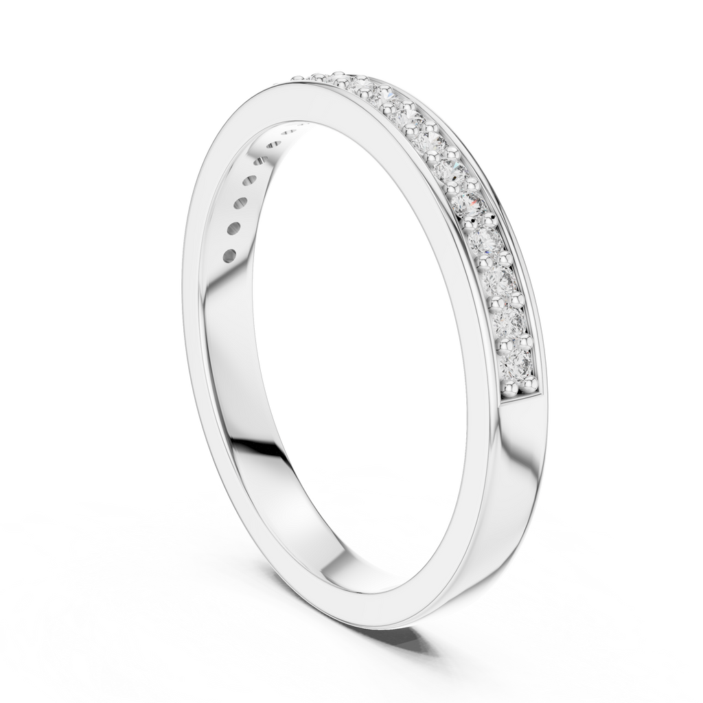 Timeless Sparkle Wedding Band