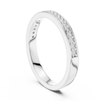 Timeless Sparkle Wedding Band