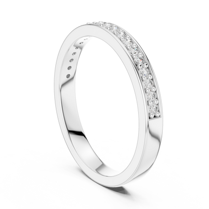 Timeless Sparkle Wedding Band