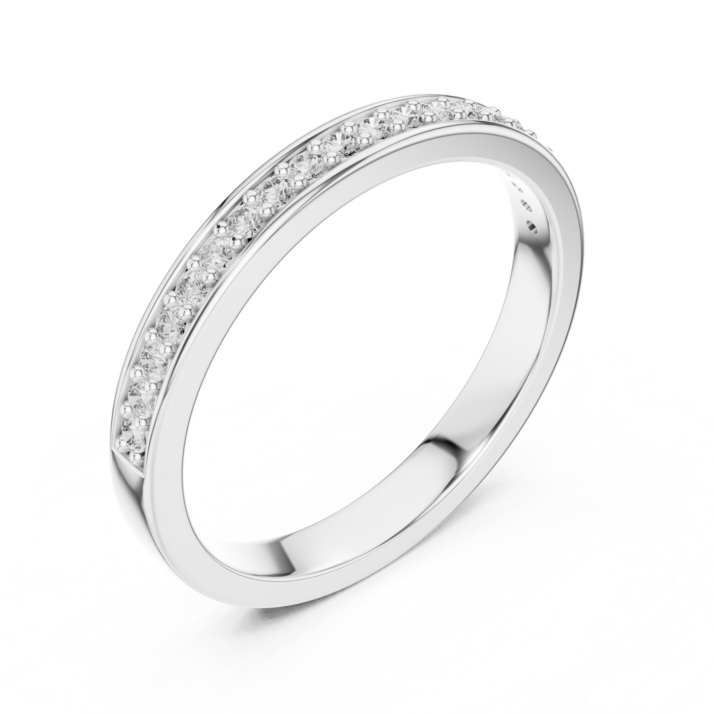 Timeless Sparkle Wedding Band