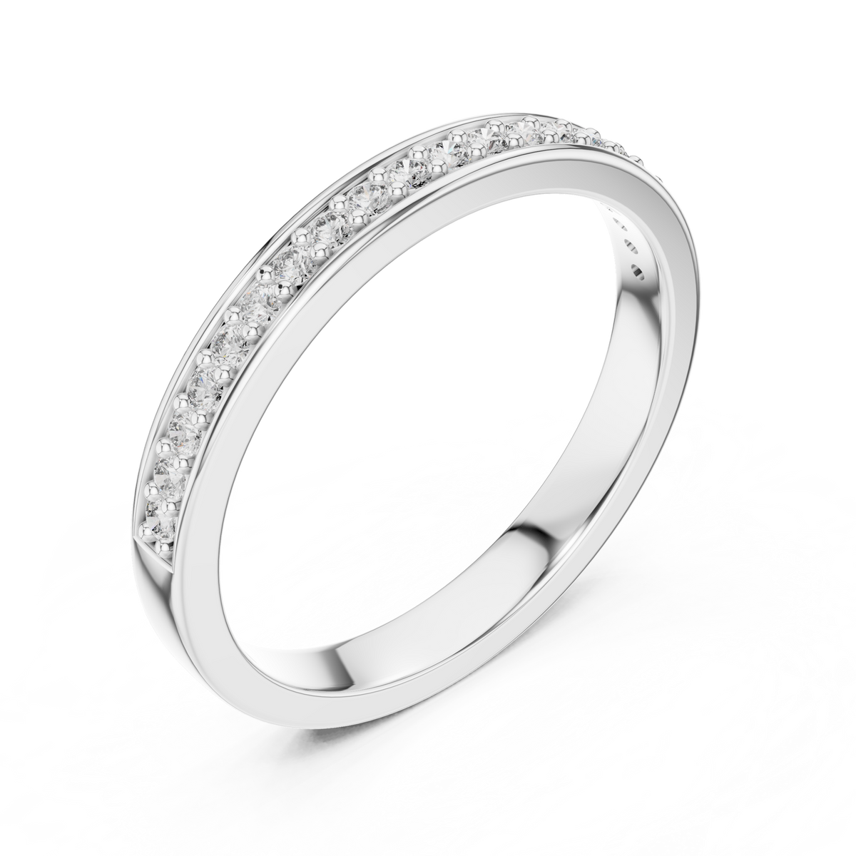 Timeless Sparkle Wedding Band