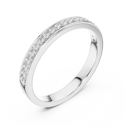 Timeless Sparkle Wedding Band