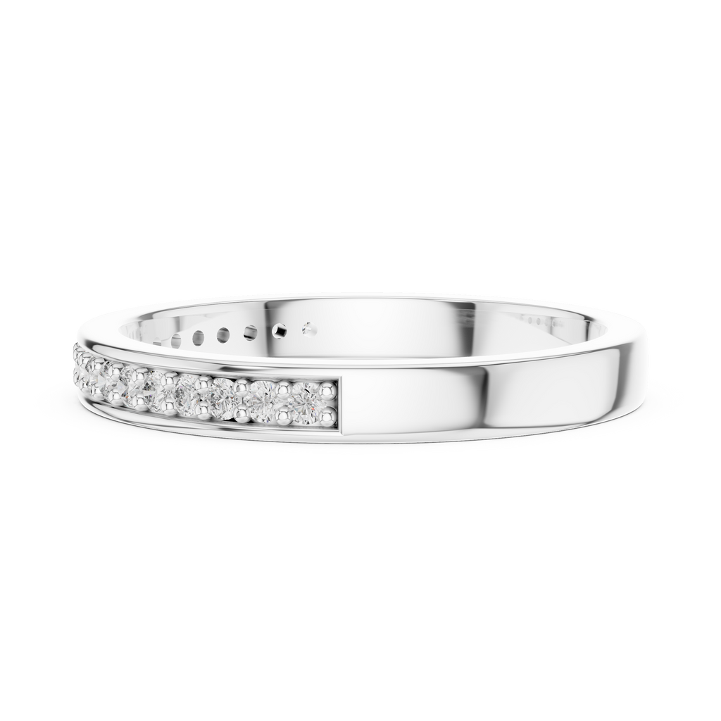 Timeless Sparkle Wedding Band