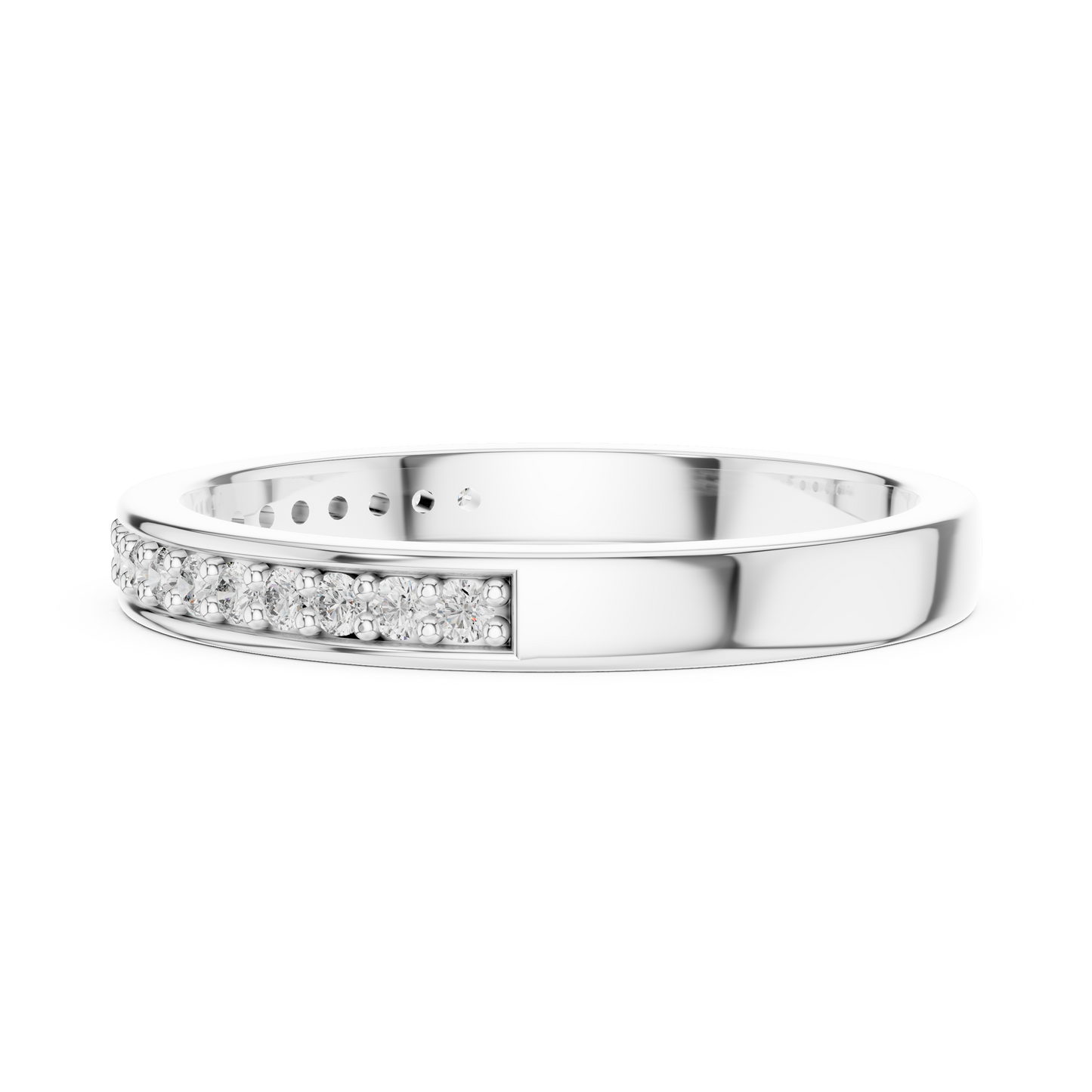 Timeless Sparkle Wedding Band