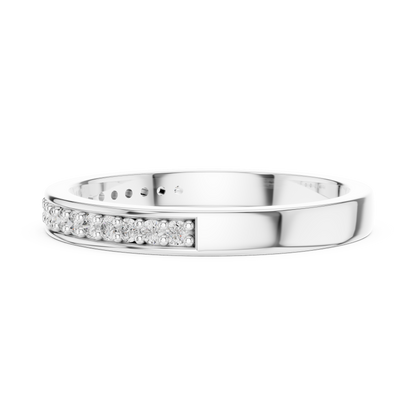 Timeless Sparkle Wedding Band