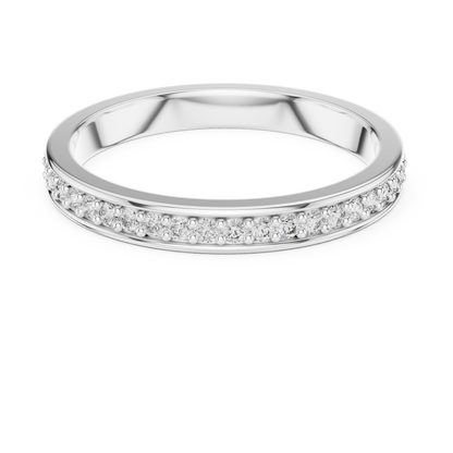 Timeless Sparkle Wedding Band
