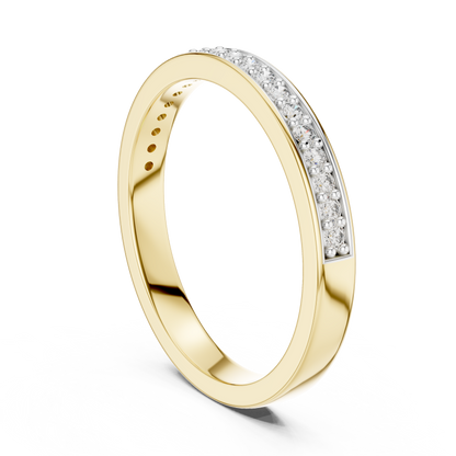 Timeless Sparkle Wedding Band
