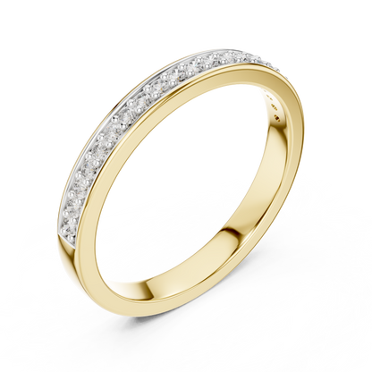 Timeless Sparkle Wedding Band