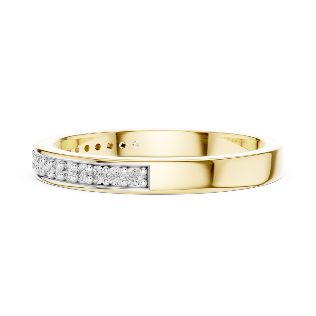 Timeless Sparkle Wedding Band