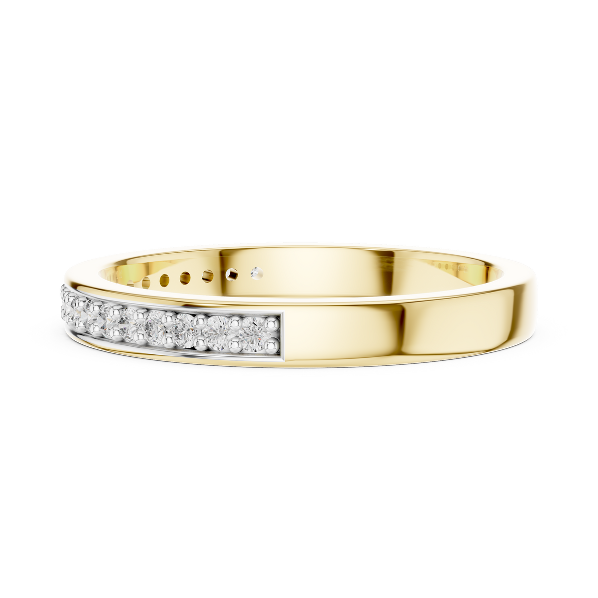 Timeless Sparkle Wedding Band