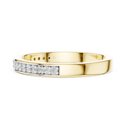 Timeless Sparkle Wedding Band