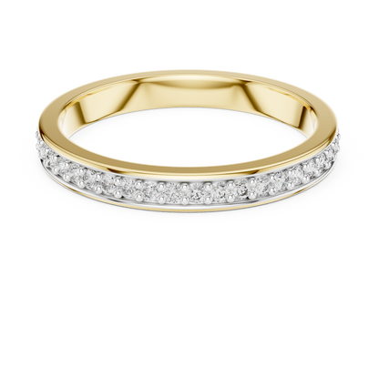 Timeless Sparkle Wedding Band