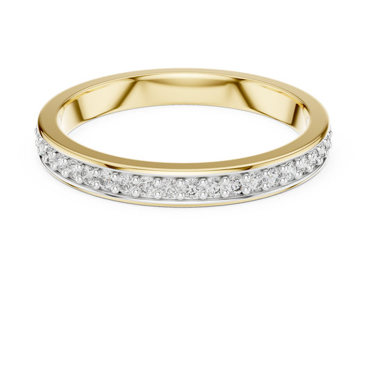 Timeless Sparkle Wedding Band