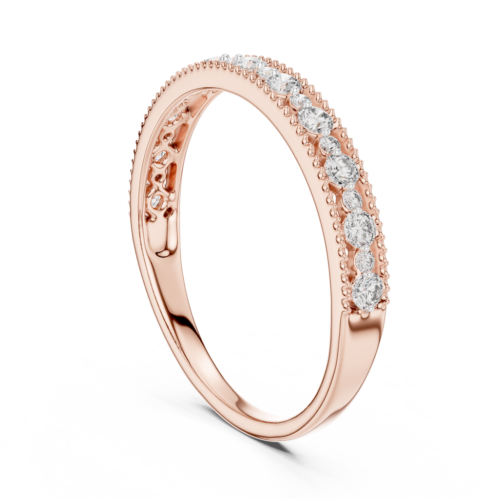 Elegant Bloom Diamond Ring