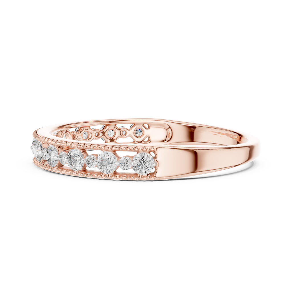 Elegant Bloom Diamond Ring