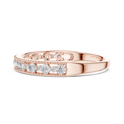 Elegant Bloom Diamond Ring