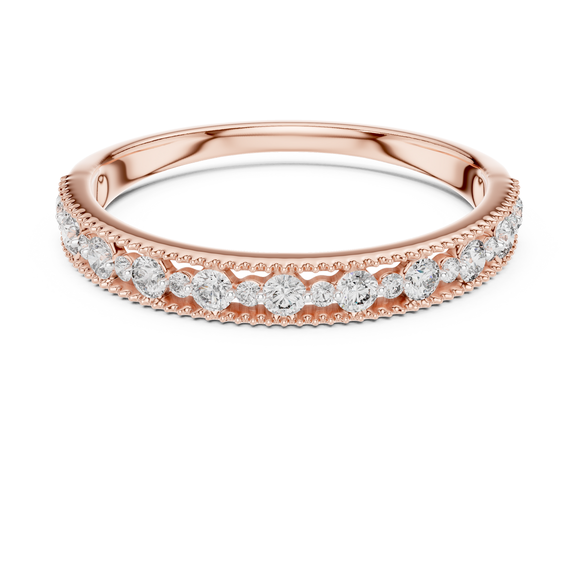 Elegant Bloom Diamond Ring