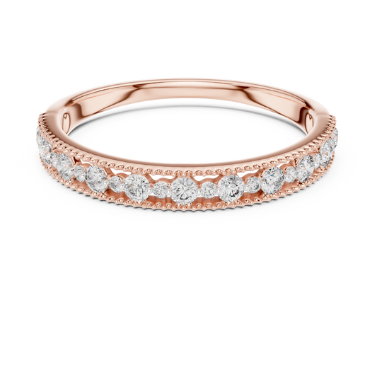 Elegant Bloom Diamond Ring