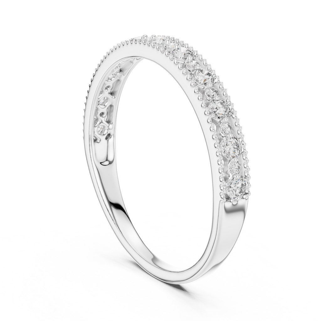 Elegant Bloom Diamond Ring