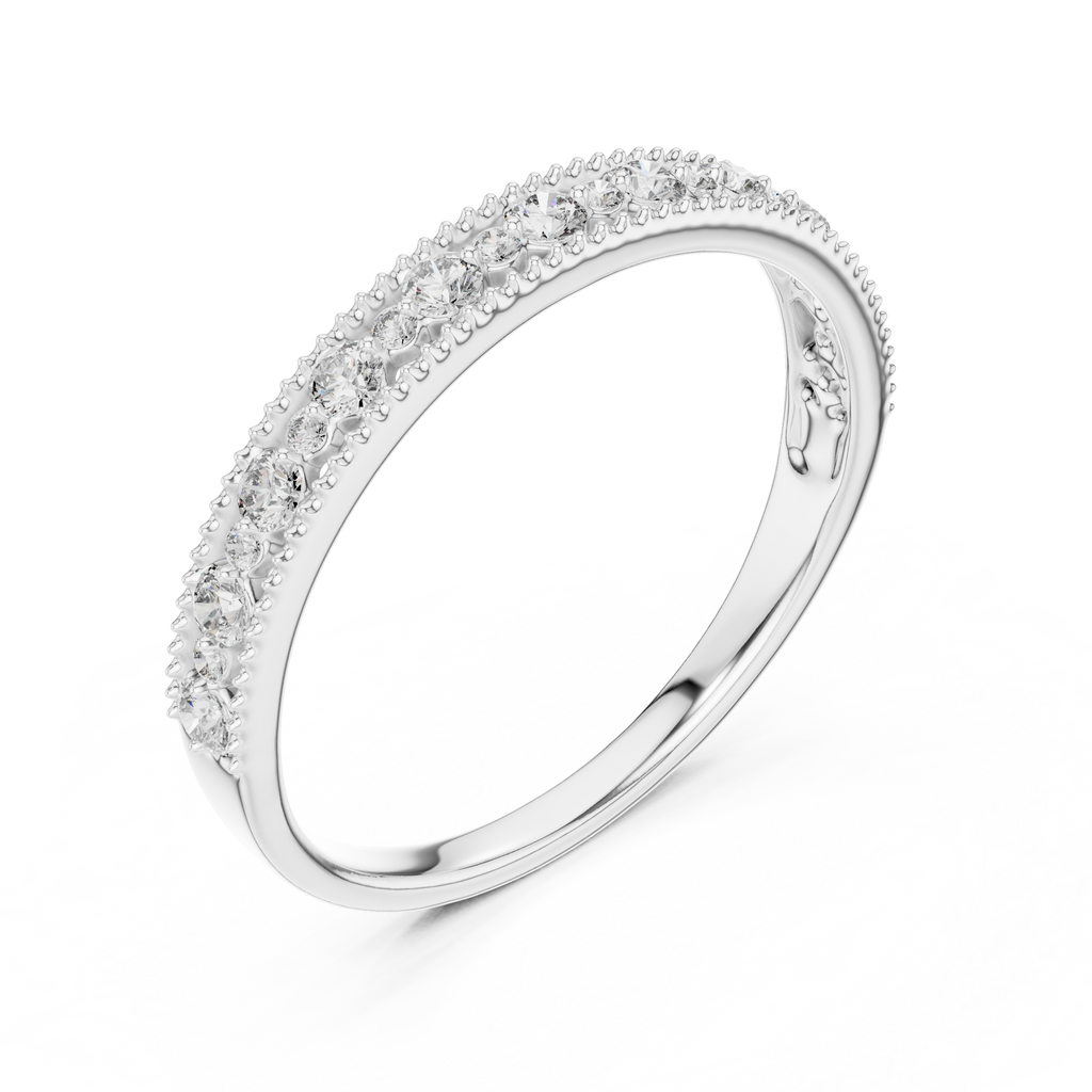 Elegant Bloom Diamond Ring